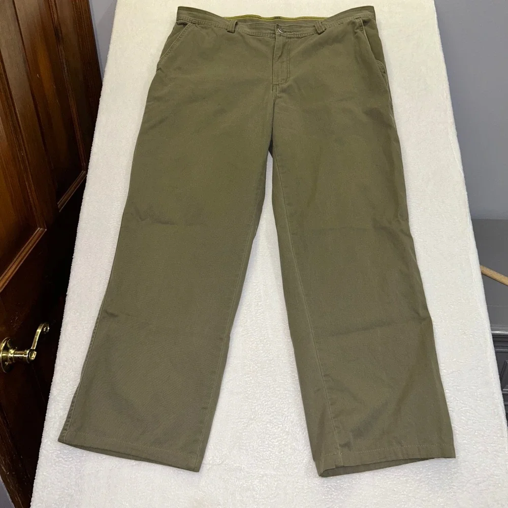 The North Face Carpenter Pants Mens 38 Green Cotton Canvas Utility Work Trousers